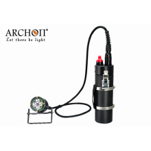 Scuba Underwater 100m Waterproof 4000lm Plongée LED Focus Torch